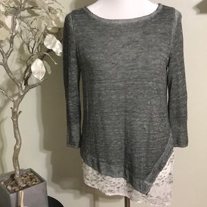 MINT VELVET LINEN SWEATER